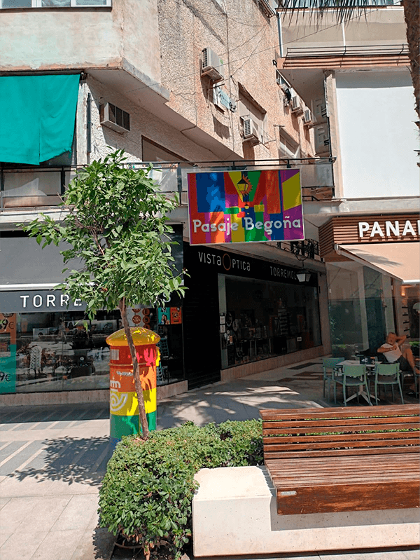 Pasaje Begoña en Torremolinos